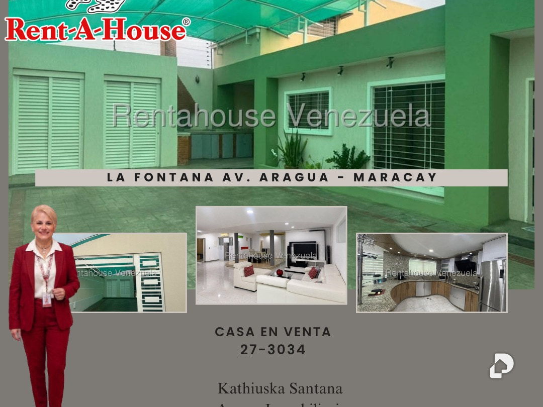 Casa en Av. Aragua Urb. La Fontana, Maracay – 1