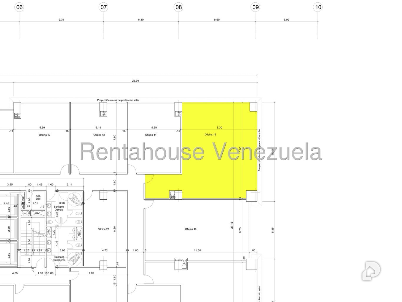 Oficina en Las Mercedes, Caracas – 11
