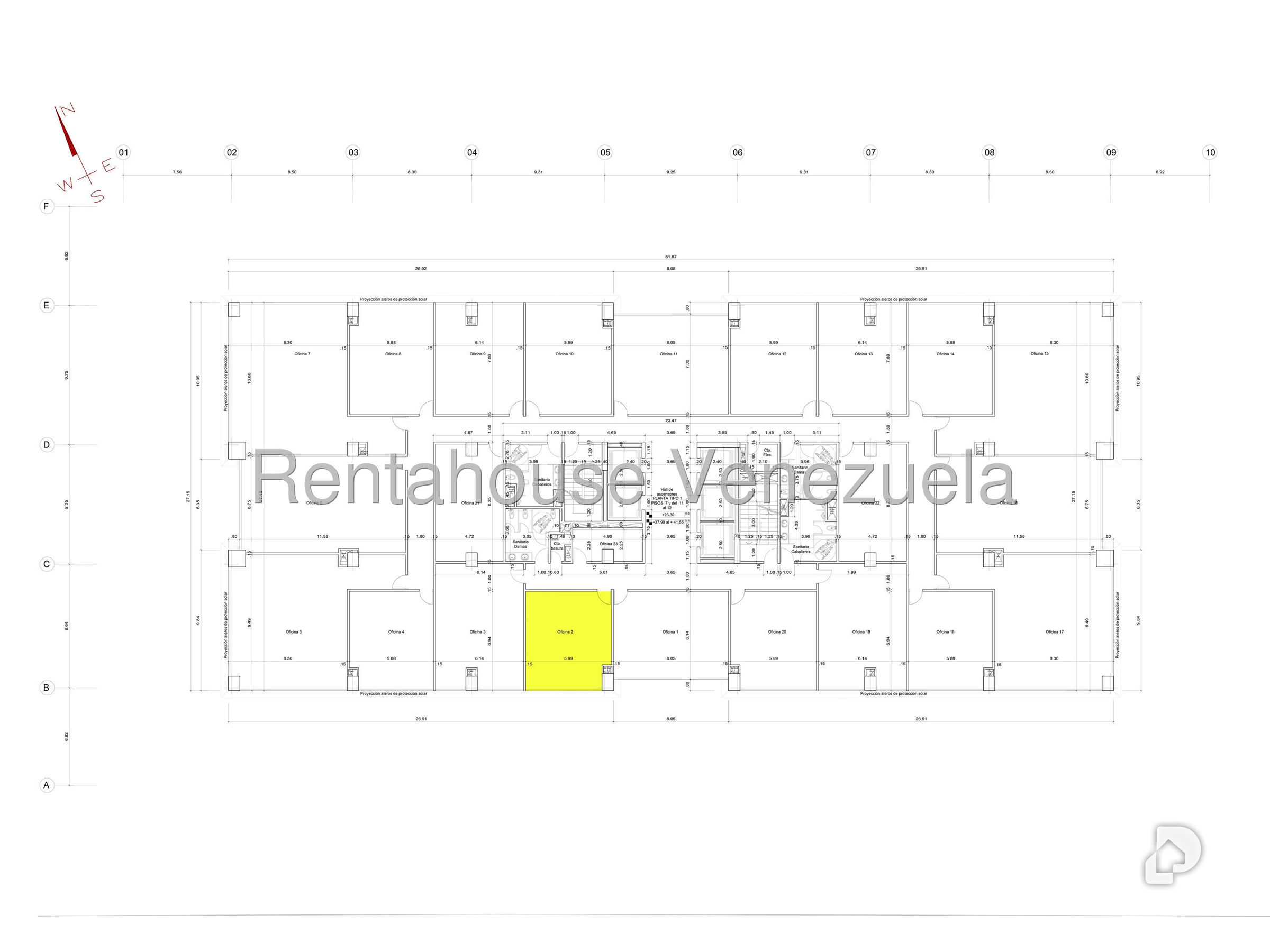 Oficina en Las Mercedes, Caracas – 23