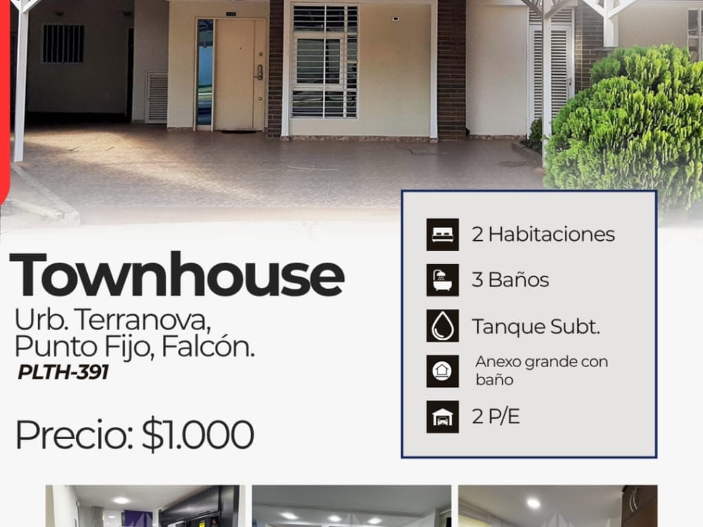 Townhouse en Falcón, Carirubana - 1