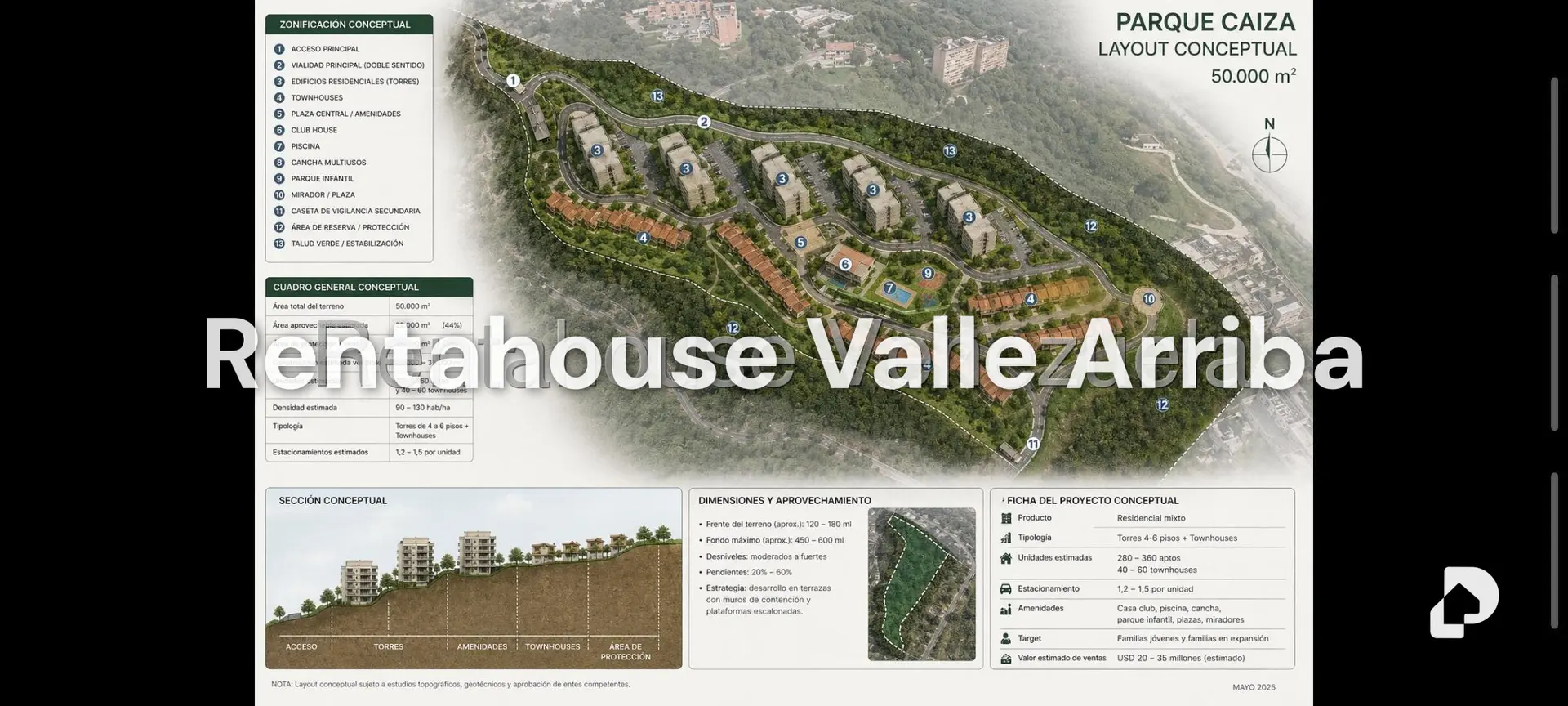 Terreno en Parque Caiza, Caracas – 8