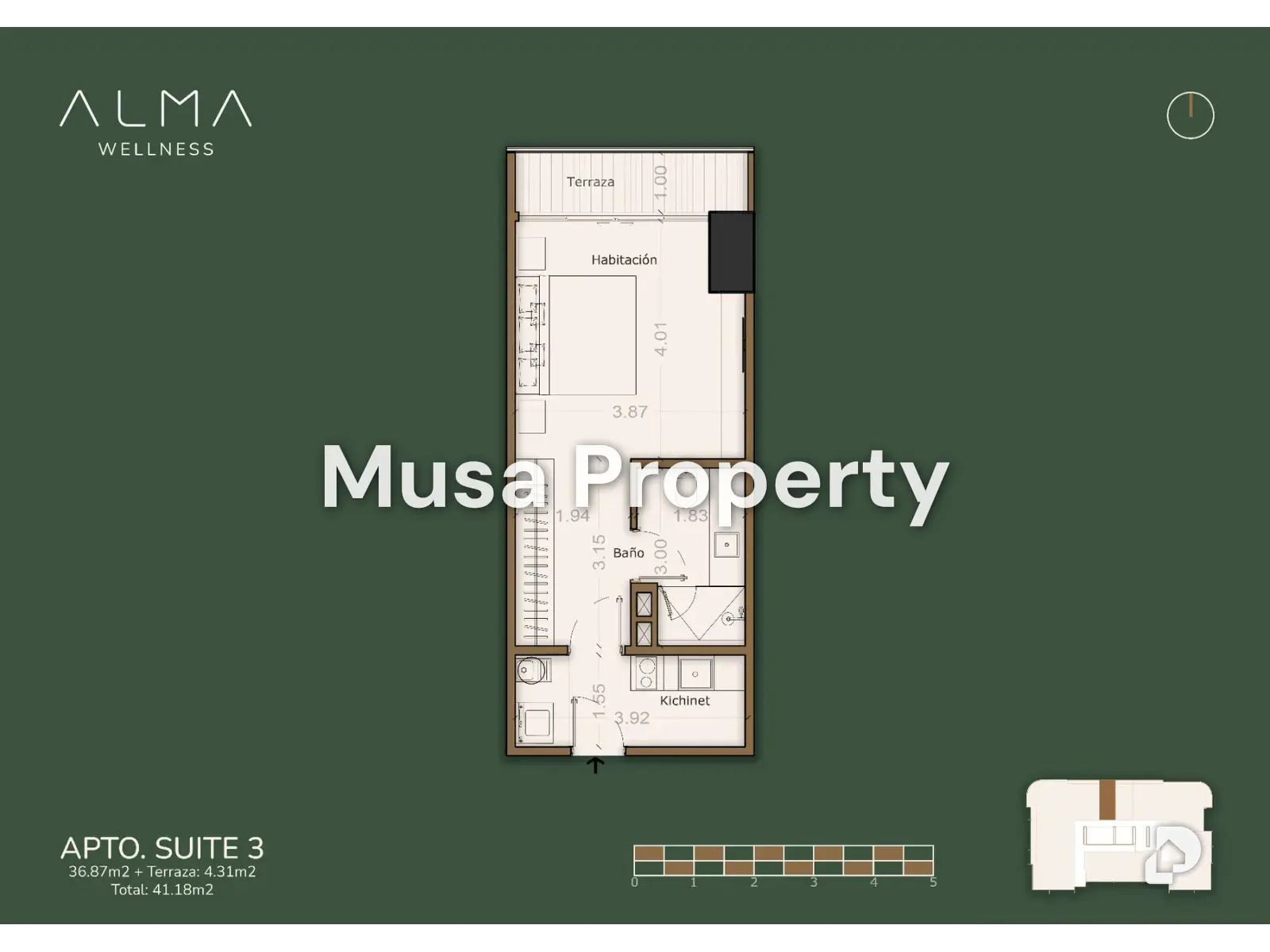 Apartamento en Las Mercedes, Caracas – 2