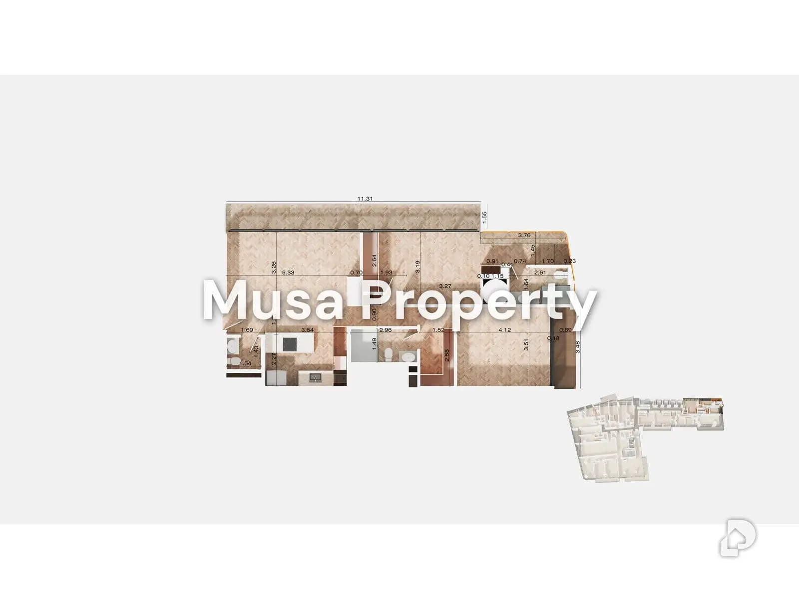 Apartamento en Las Mercedes, Caracas – 3