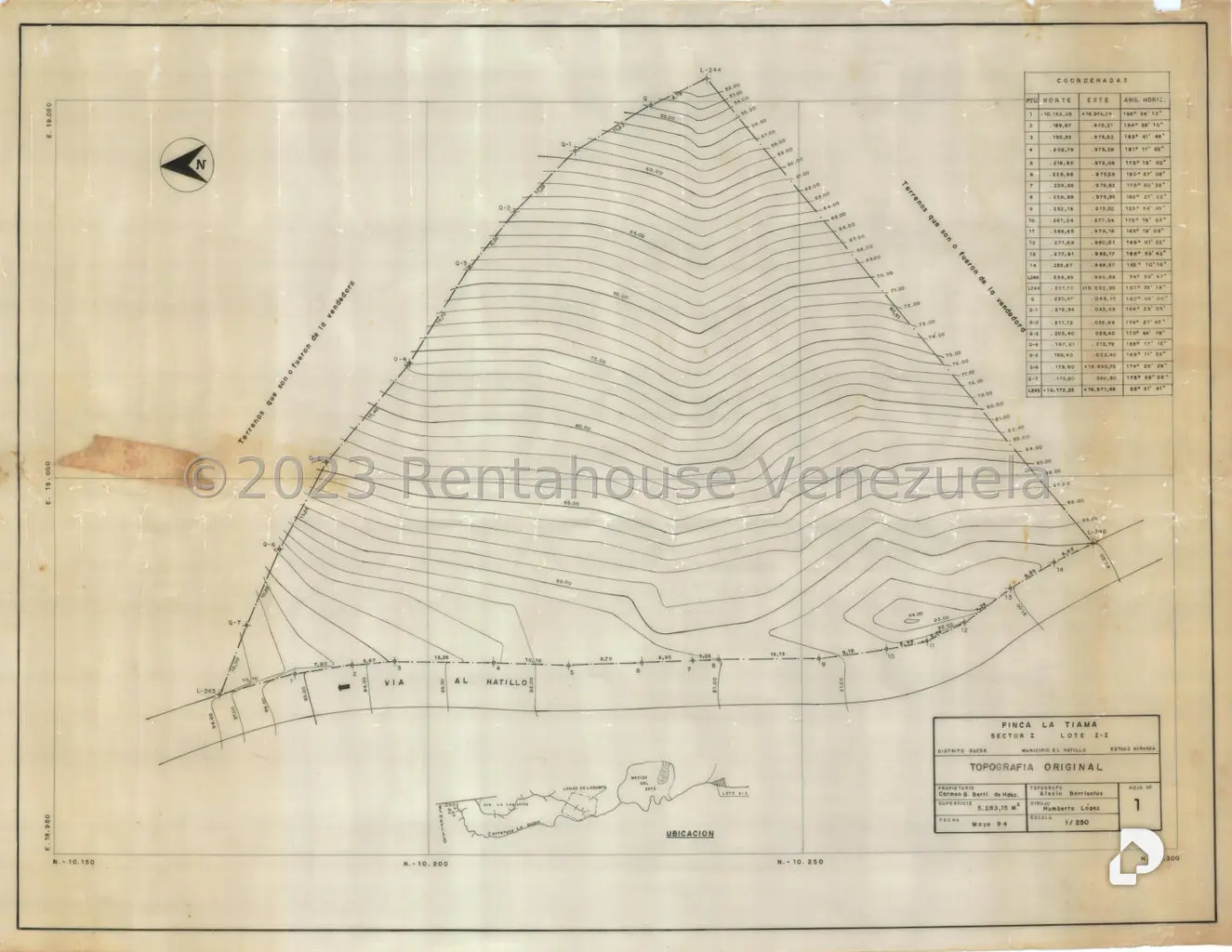 Terreno en Caicaguana, Caracas – 2