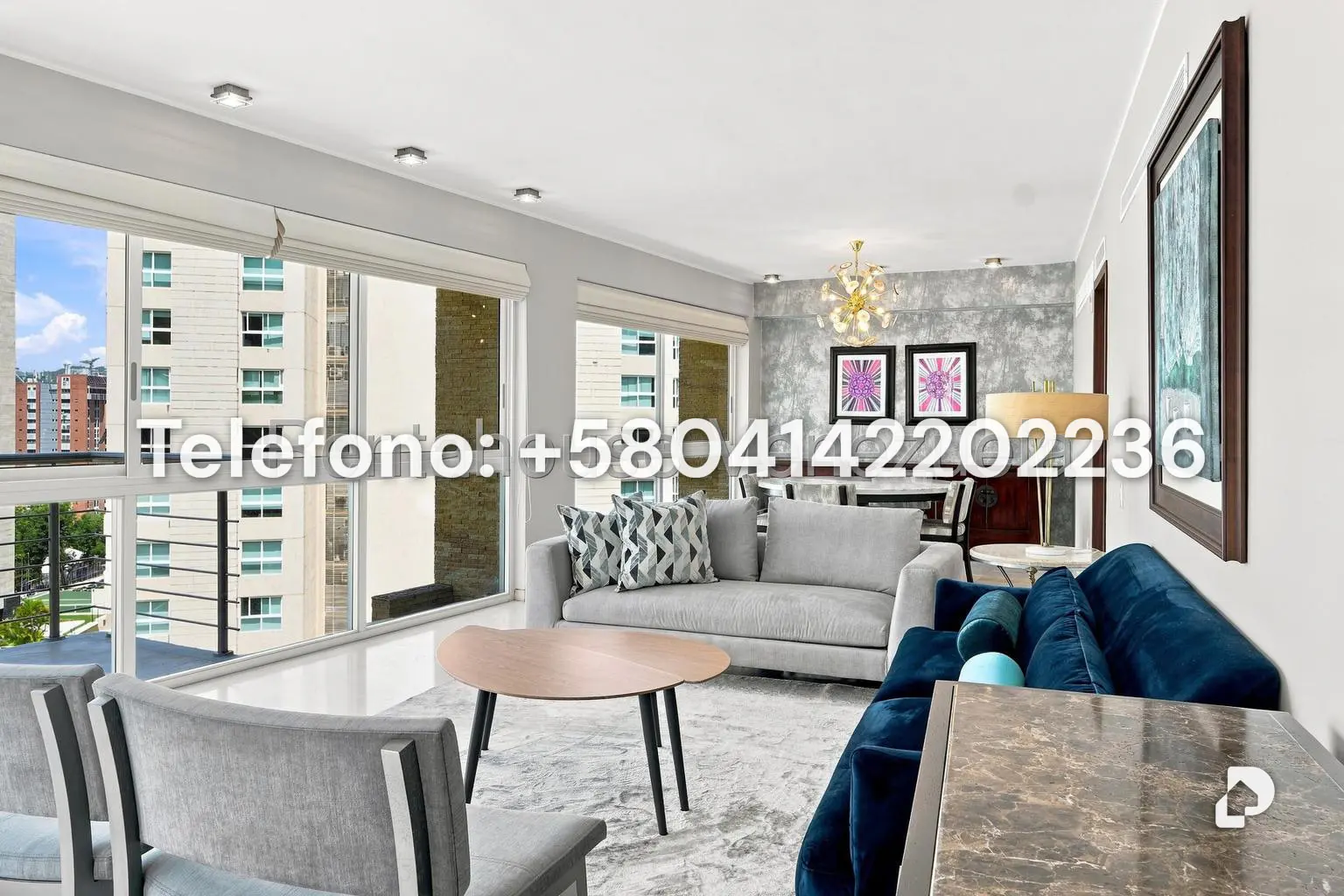 Apartamento en Las Mesetas de Santa Rosa de Lima, Caracas – 3