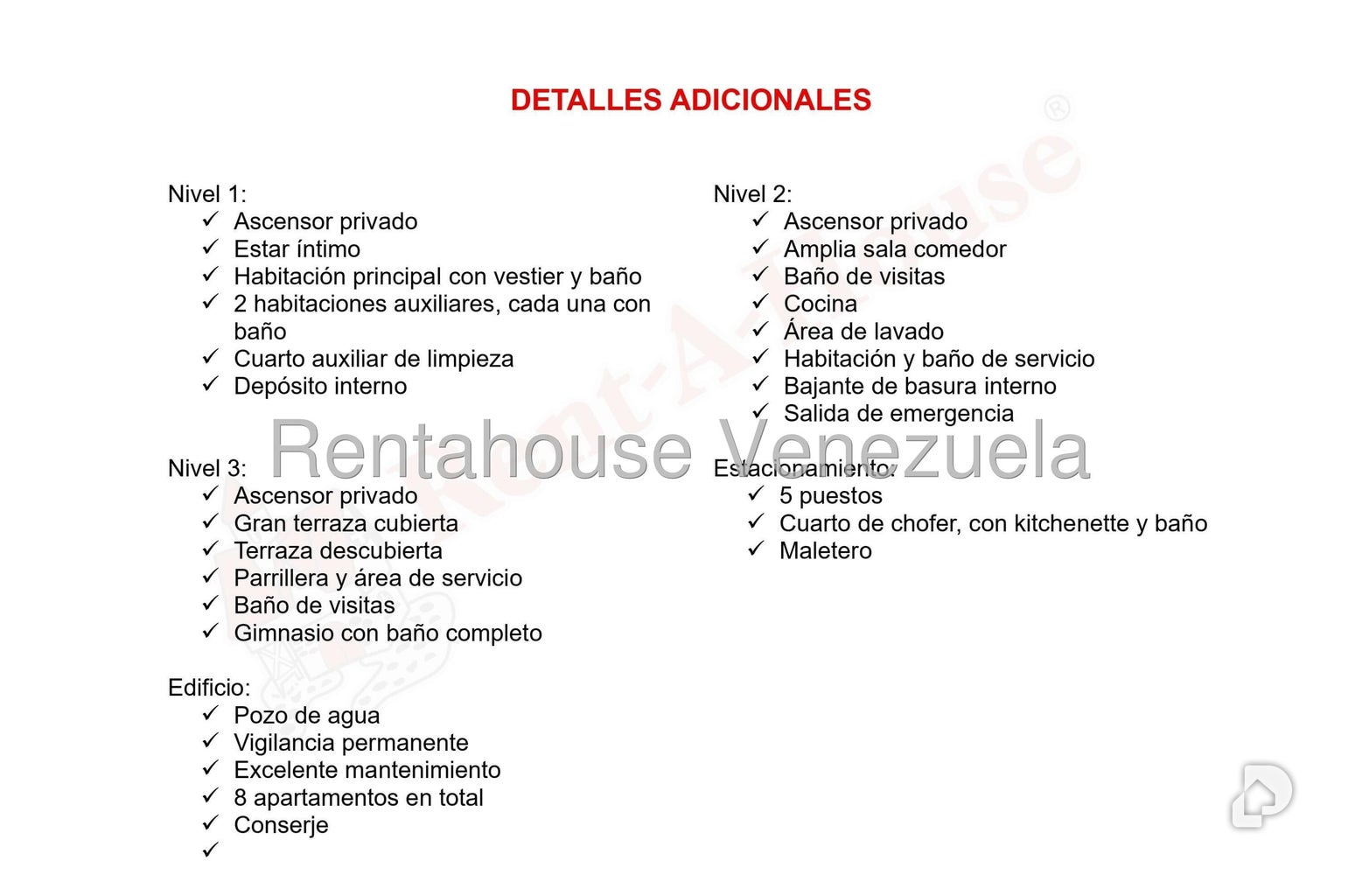 Penthouse en Alta Florida, Caracas – 66