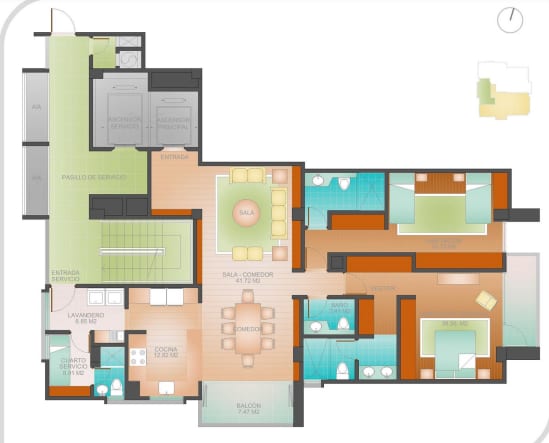 Apartamento en La Guaira