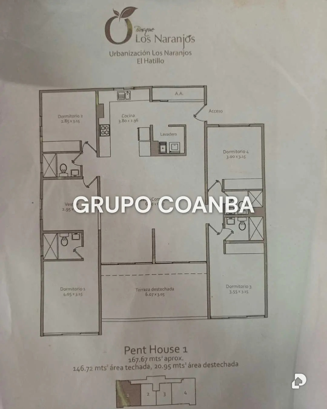 Penthouse en Los Naranjos (del Cafetal), Caracas – 4