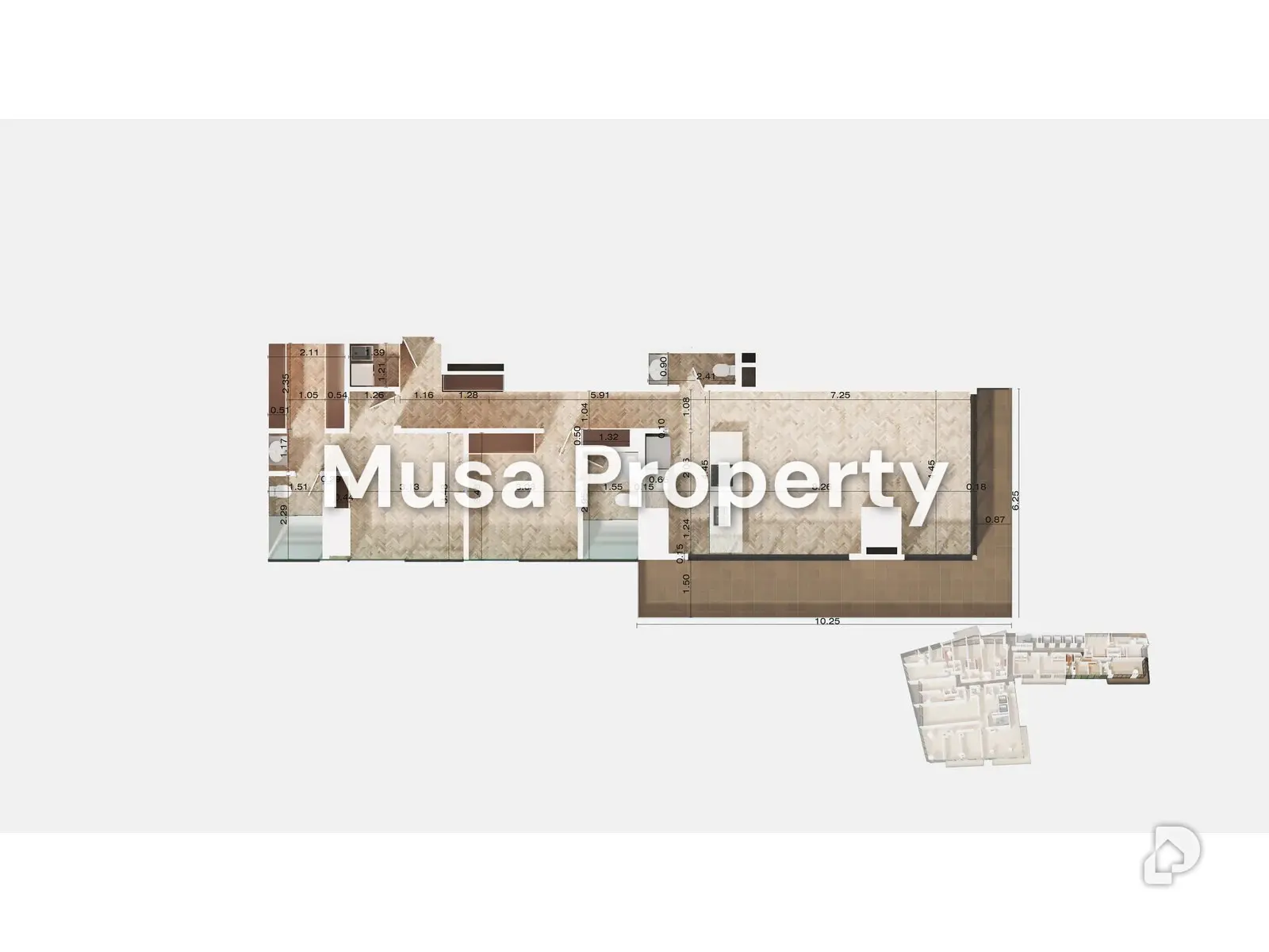 Apartamento en Las Mercedes, Baruta – 3