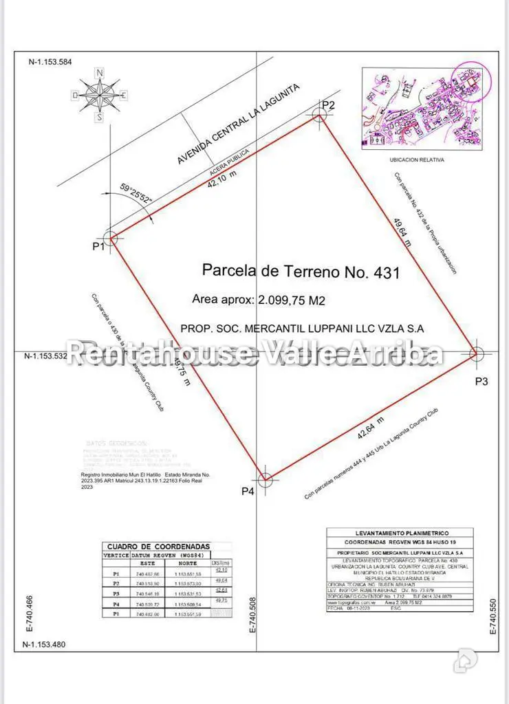 Land in La Lagunita Country Club, Caracas – 6