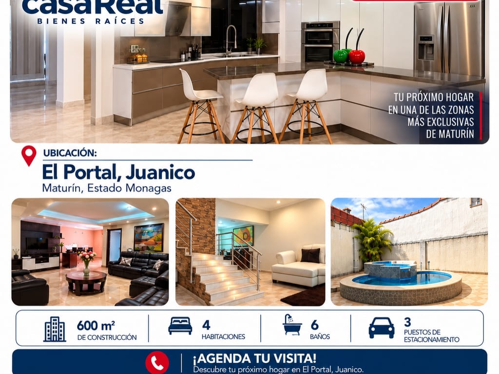 Townhouse in Juanico, Maturín - 1