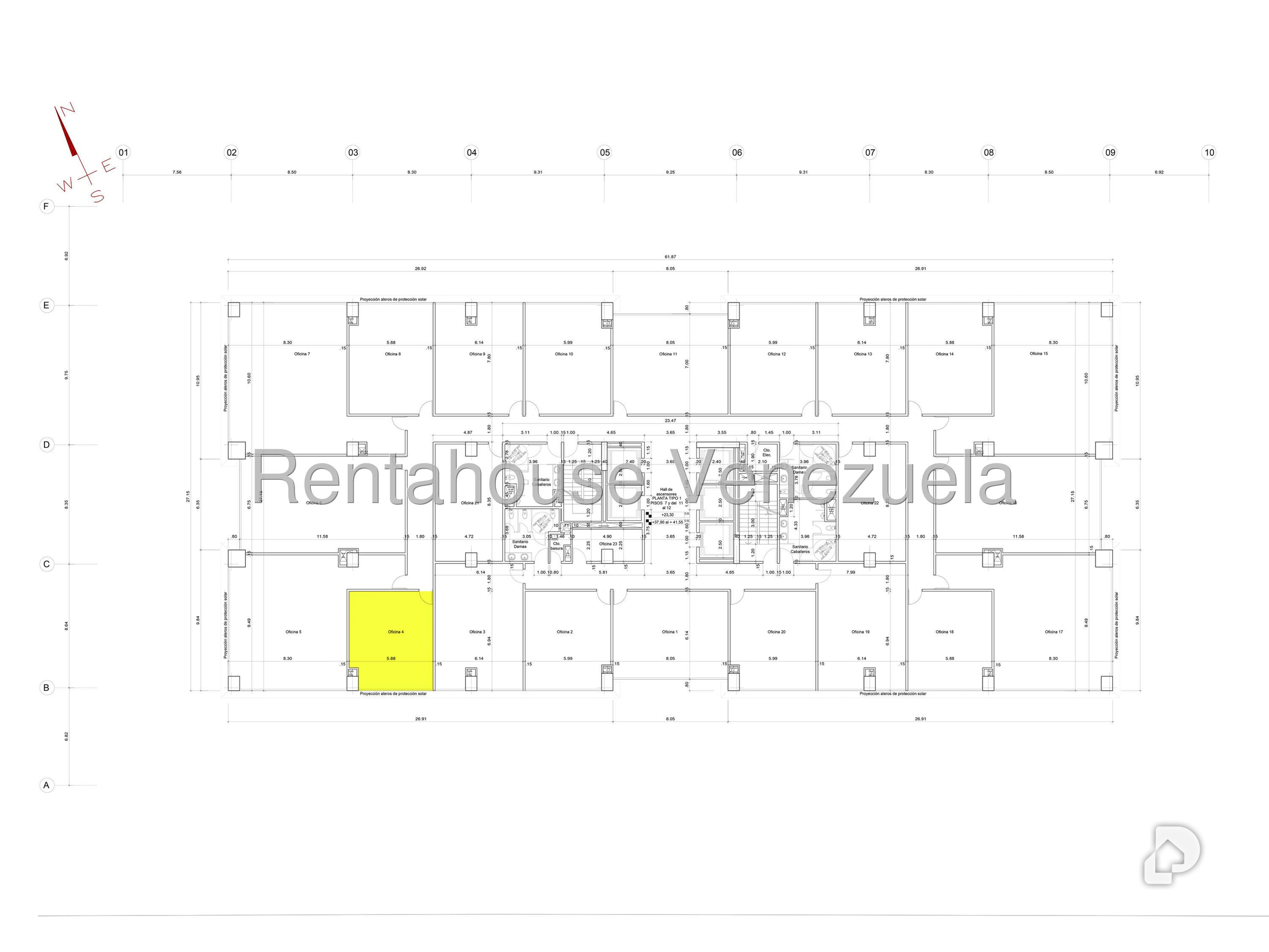 Oficina en Las Mercedes, Caracas – 23