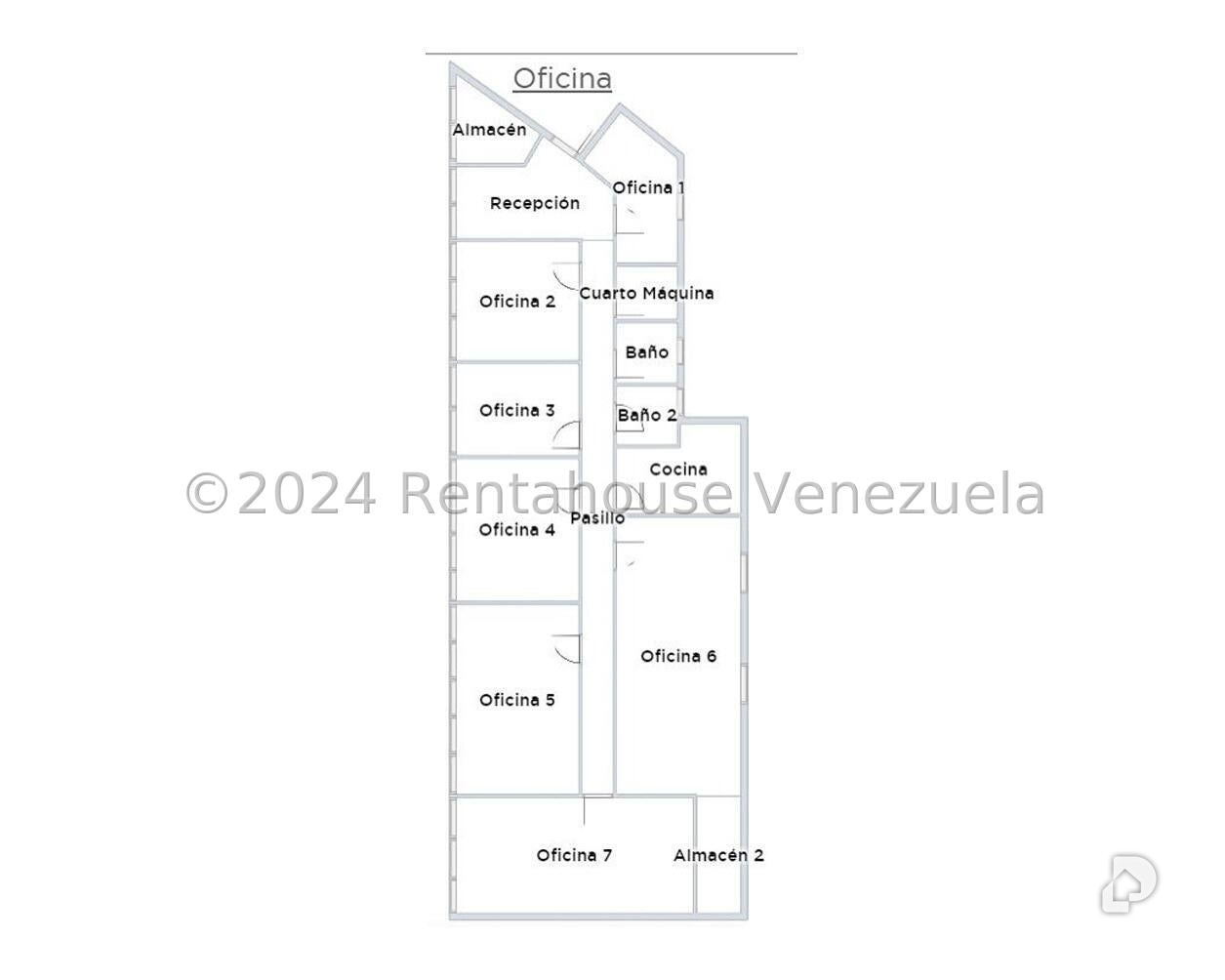 Oficina en Las Delicias de Sabana Grande, Caracas – 25