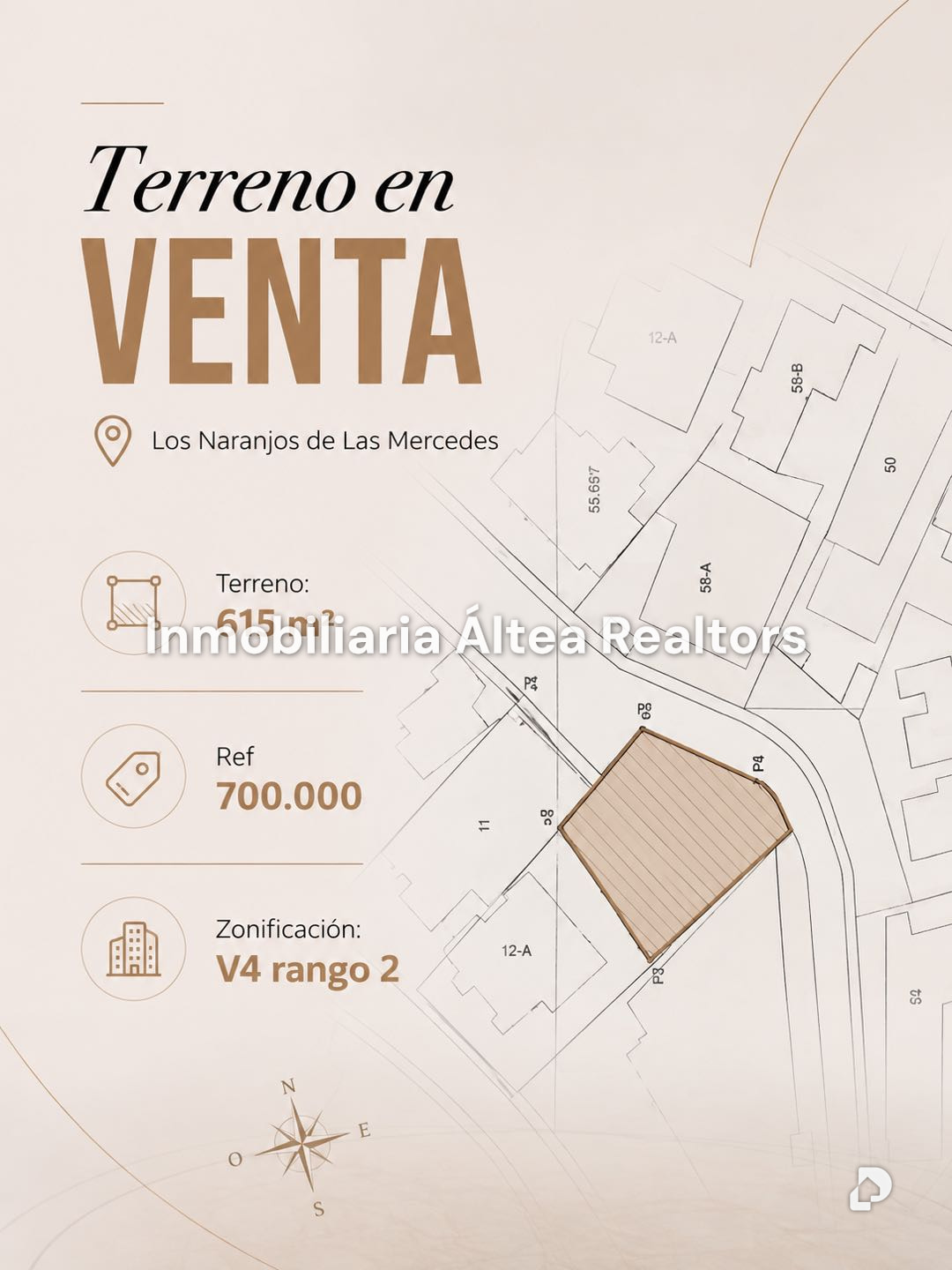 Terreno en Los Naranjos (Las Mercedes), Caracas