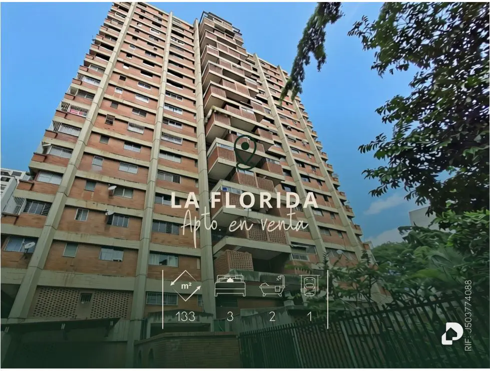 Apartamento en La Florida, Caracas – 1