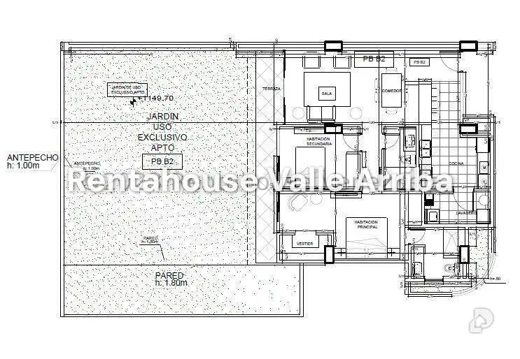 Apartamento en La Lagunita Country Club, Caracas – 24