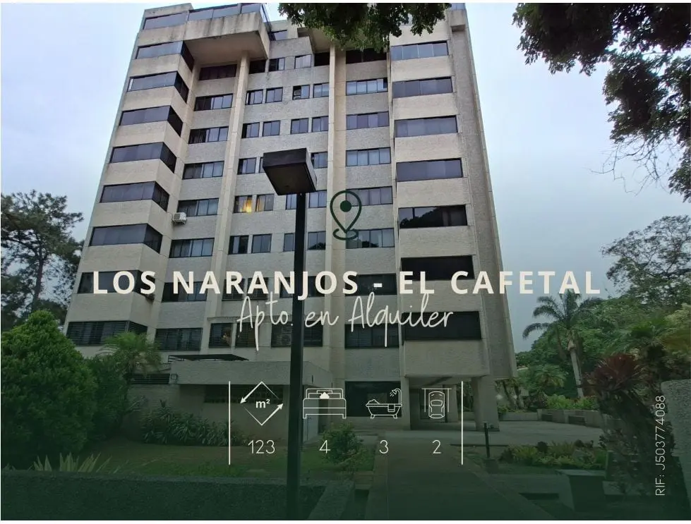 Apartamento en Los Naranjos (del Cafetal), Caracas - 1