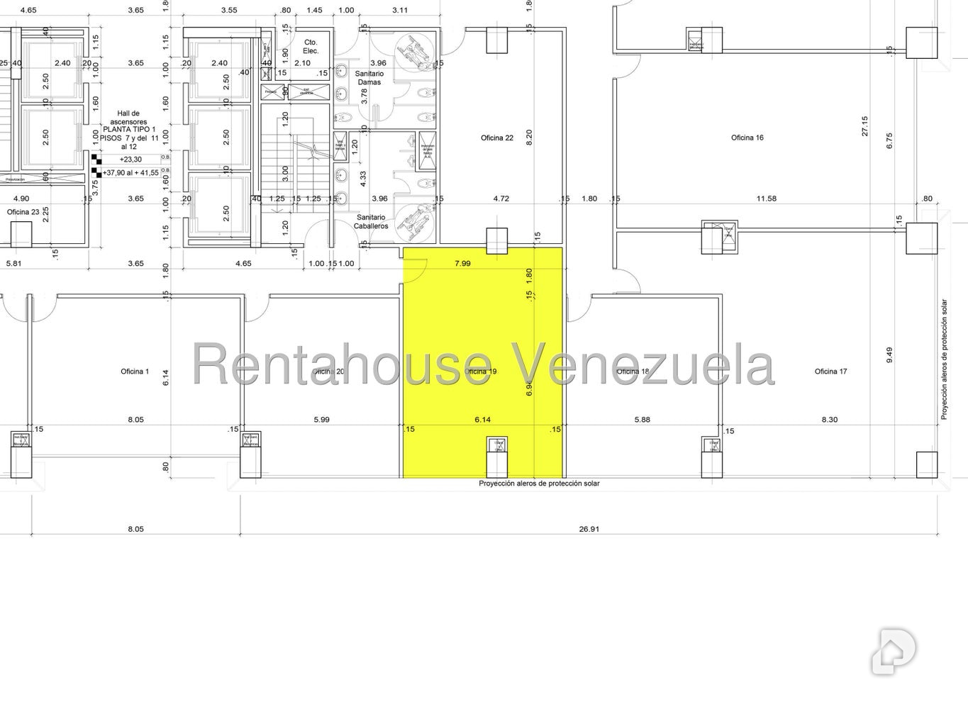 Oficina en Las Mercedes, Caracas – 6