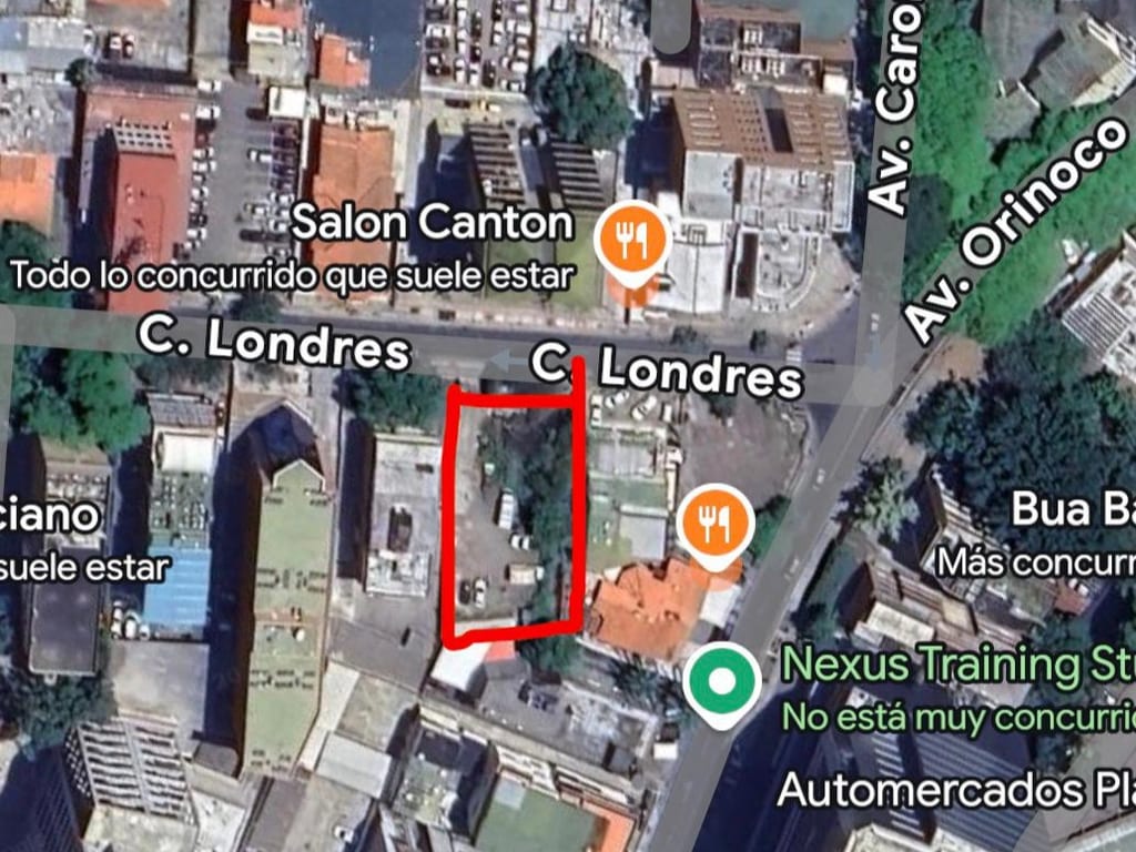 Terreno en Las Mercedes, Caracas - 1