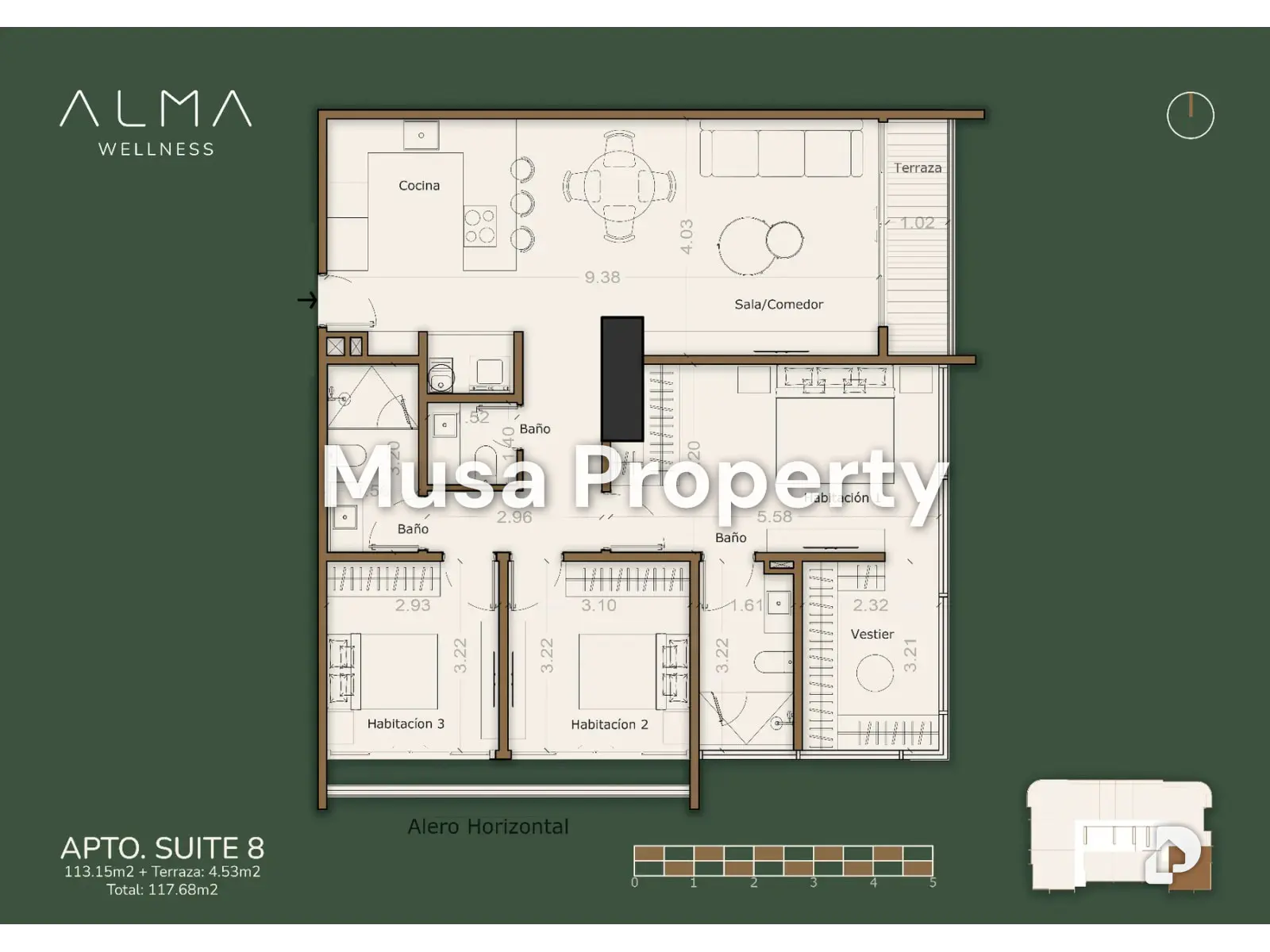 Apartamento en Las Mercedes, Caracas – 1
