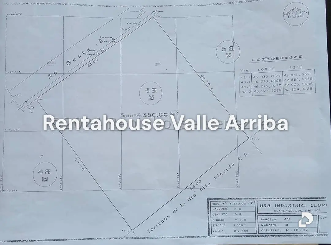 Terreno en Sector Industrial Cloris, Guarenas – 4