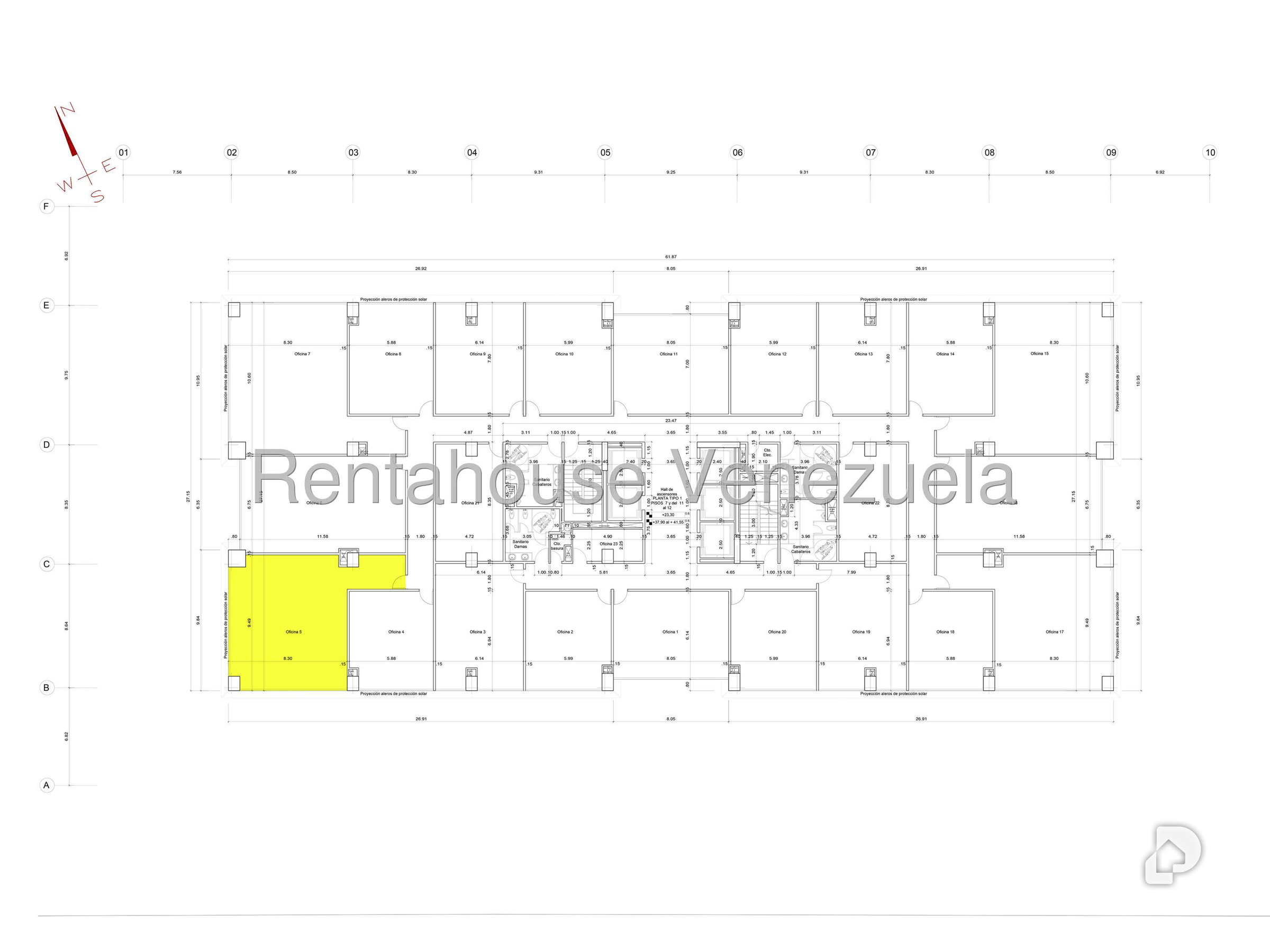 Oficina en Las Mercedes, Caracas – 23
