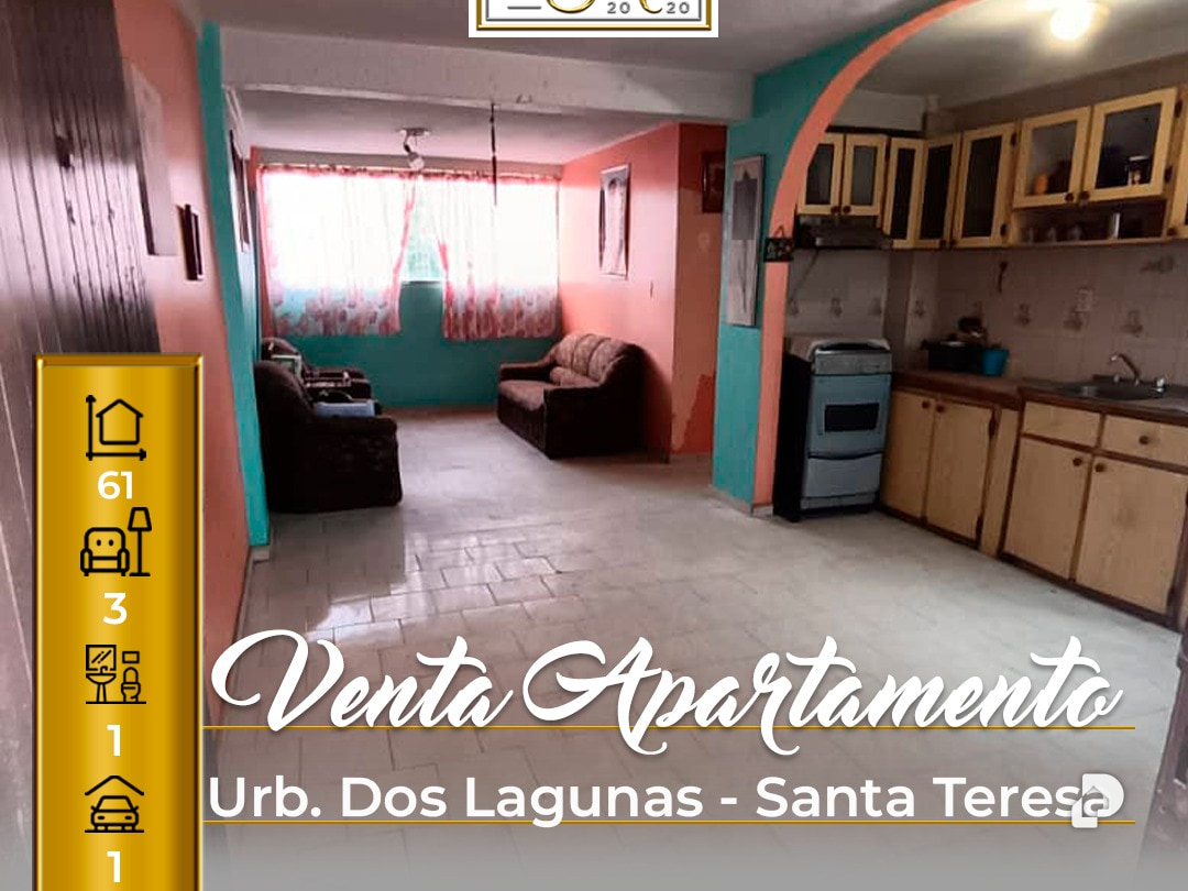 Apartamento en Urbanización Dos Lagunas, Santa Teresa – 1