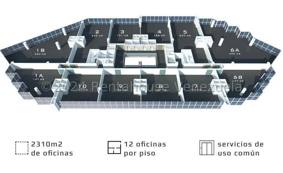 Office in Los Naranjos (del Cafetal), Caracas - 1