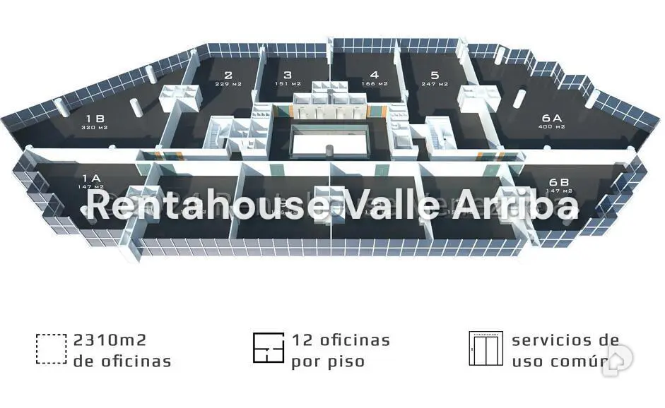 Office in Los Naranjos (del Cafetal), Caracas – 1