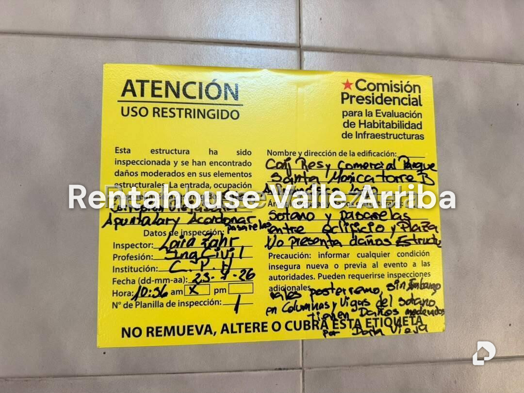 Apartamento en Santa Mónica, Caracas