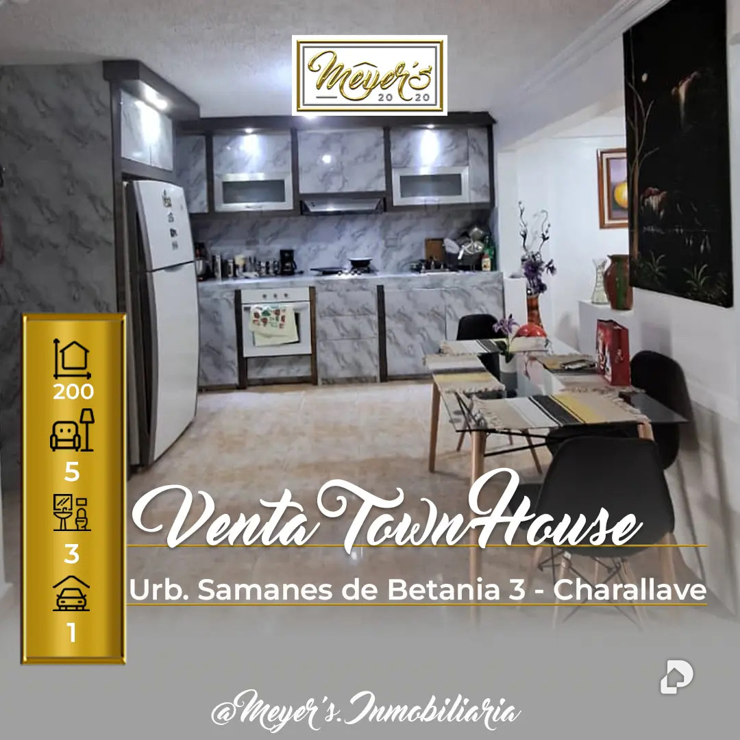 Townhouse en Samanes De Betania, Valles del Tuy – 1