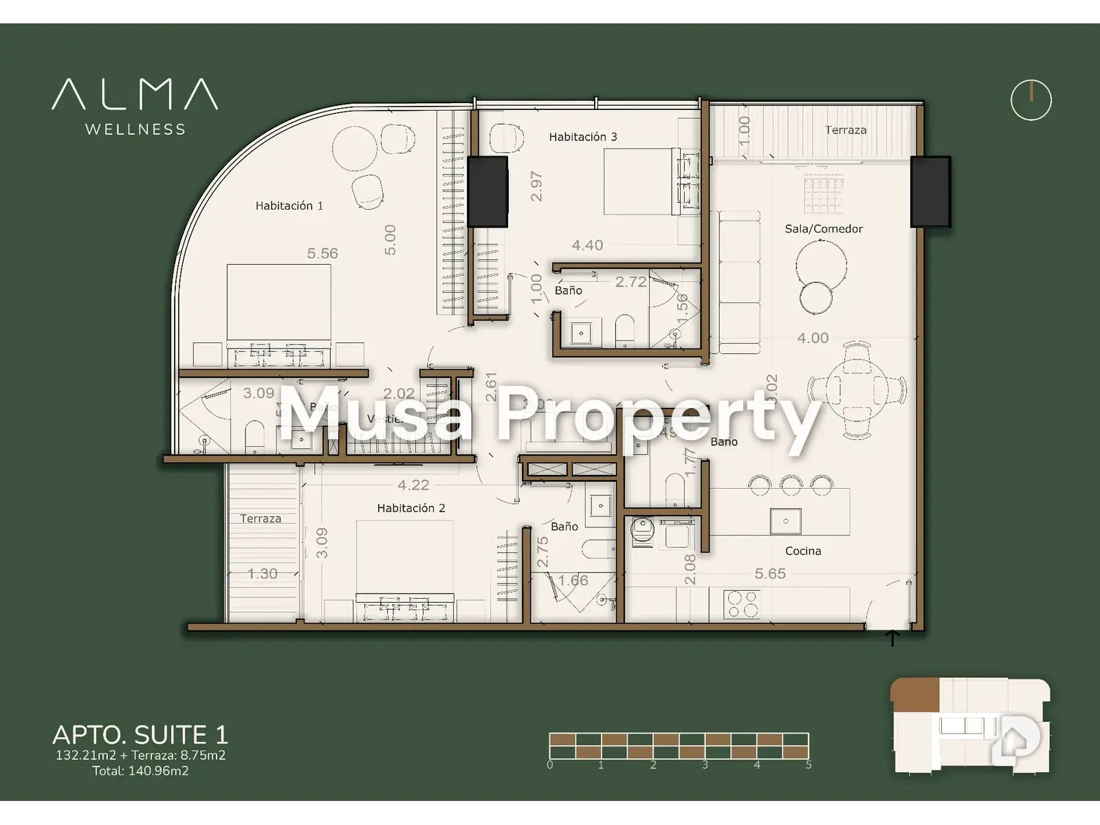 Apartment in Las Mercedes, Caracas – 3