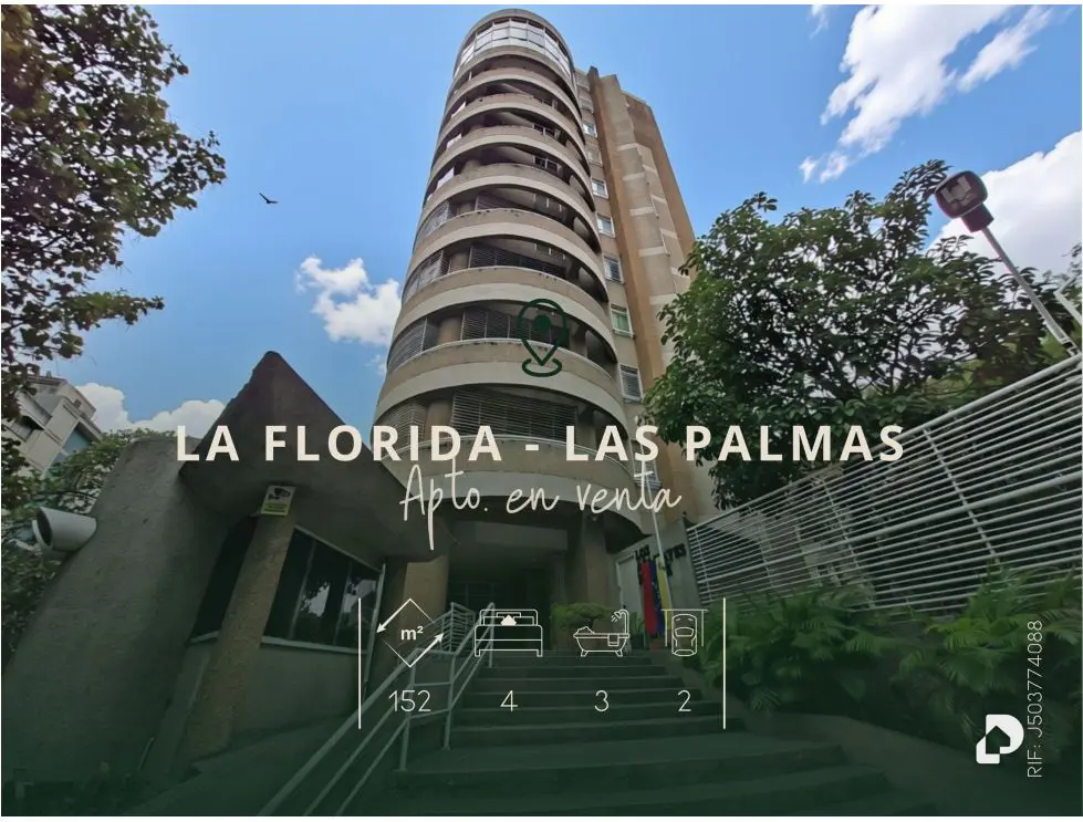 Apartamento en Las Palmas, Caracas – 1