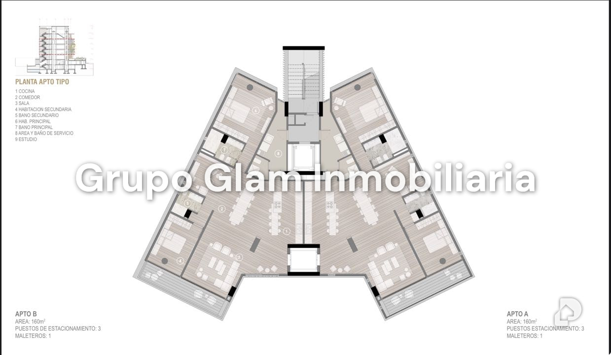 Apartamento en La Castellana, Caracas – 25