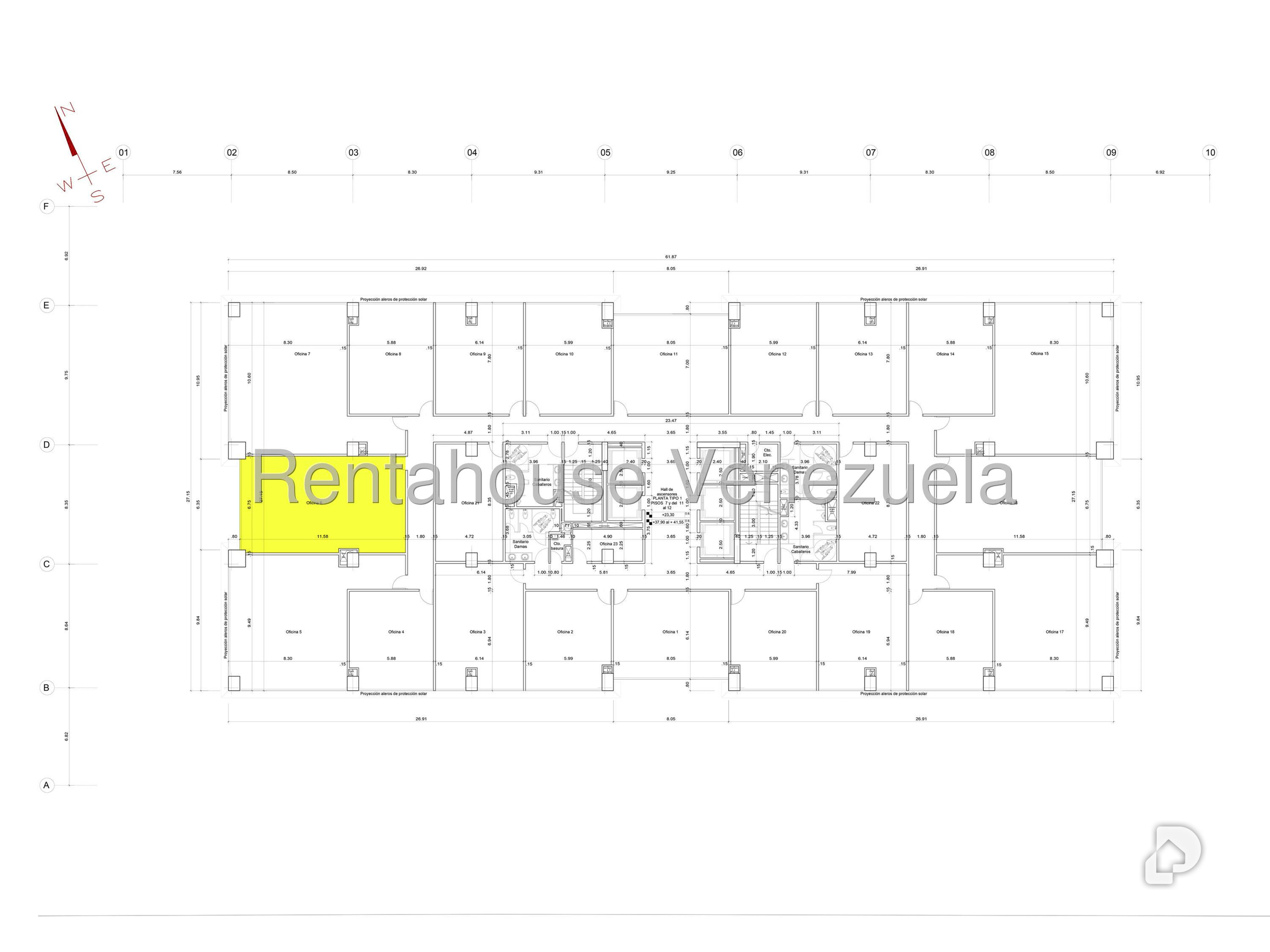 Oficina en Las Mercedes, Caracas – 11
