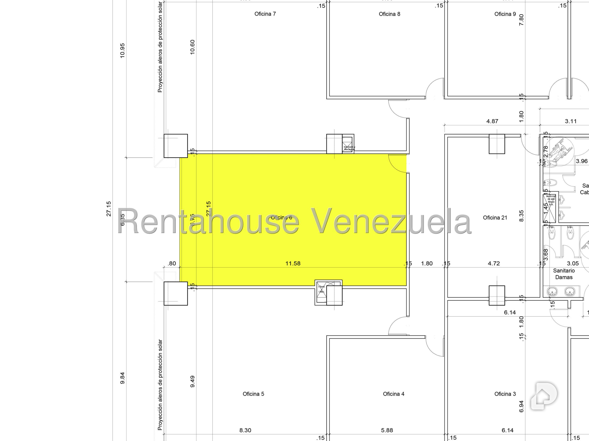 Oficina en Las Mercedes, Caracas – 12